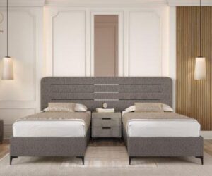 מיטה מרופדת דגם בוסניה