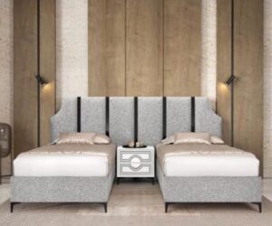 מיטה מרופדת דגם דובאי