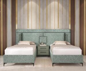 מיטה מרופדת דגם טוקיו