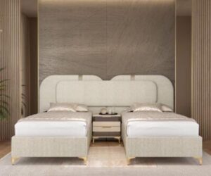 מיטה מרופדת דגם ליסבון