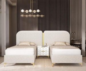 מיטה מרופדת דגם  מונטנגרו