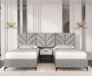 מיטה מרופדת דגם מלטה