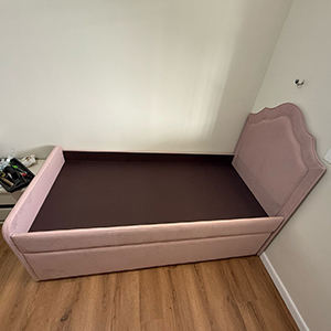 Upholstered Children's Bed Model Zinya