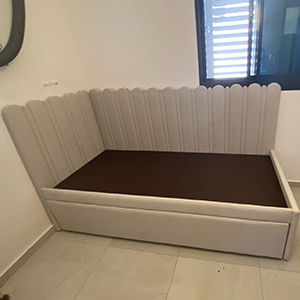 Upholstered Children's Bed Model Hibiscus